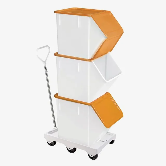 Support de Roulement à 6 Roues avec Axe en Acier