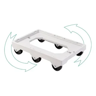 Support de Roulement à 6 Roues avec Axe en Acier