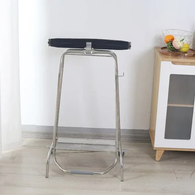 Soporte para bolsa de basura de acero inoxidable 110 L