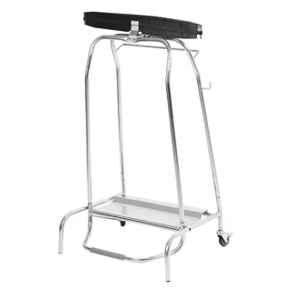Soporte para bolsa de basura de acero inoxidable 110 L
