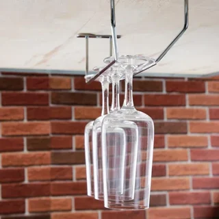 Porta-Taças 25,5 cm - Suporte de Armazenamento para Taças de Vinho