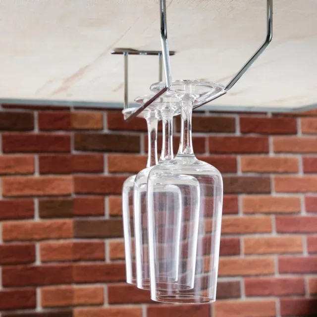 Porta-Taças 25,5 cm - Suporte de Armazenamento para Taças de Vinho