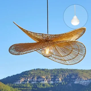 Suspension Naturelle en Jute Tressé - Solara Nomad