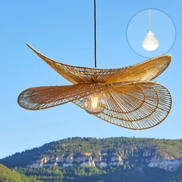 Suspension Naturelle en Jute Tressé - Solara Nomad