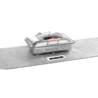 Placa Aquecedora por Indução 650W - Aquecedor de Alimentos Profissional