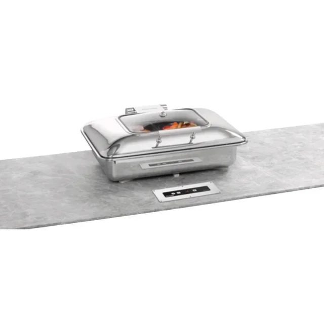 Placa Aquecedora por Indução 650W - Aquecedor de Alimentos Profissional