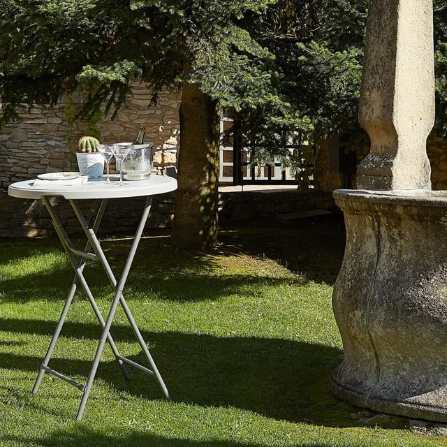 Hamlet Esstisch - 110 cm - Weiß Lackiert