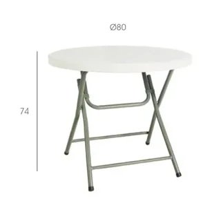 Hamlet Side Table 80 cm White