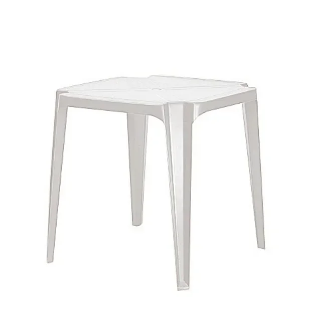 Tavolino Sun 70 cm - Laccato Bianco