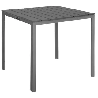 Valletta Square Garden Table Anthracite Grey 78 cm