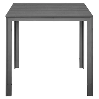 Valletta Square Garden Table Anthracite Grey 78 cm