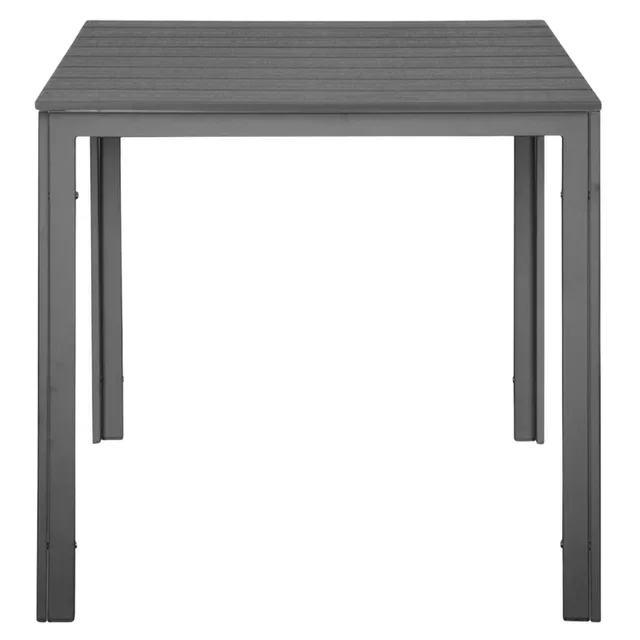 Valletta Square Garden Table Anthracite Grey 78 cm