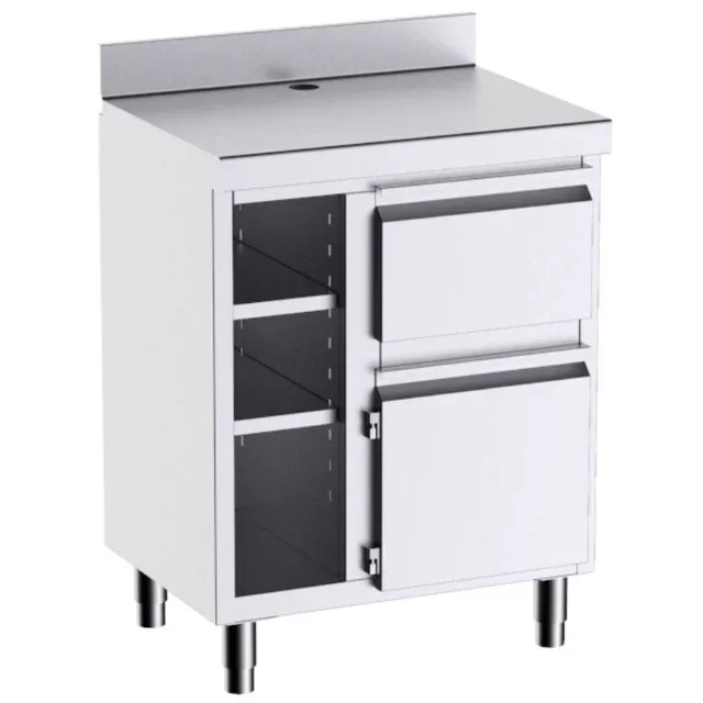 Mesa Baja ECO con Respaldo Integrado 80x60x105 cm