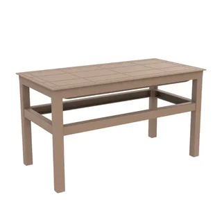 Mesa de Centro Baja 90x45 cm - Acabado Arena