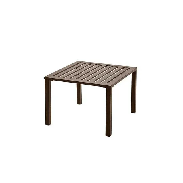 Mesa de Centro Sunset 50x50 cm Bronce Fusion - Cuadrada Contemporánea