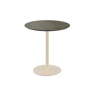 Mesa Bistro Urban Base Arena y Tablero Midnight Marble - Ø 70 cm