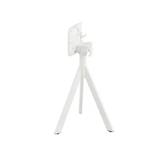 Bistro Table White Infinity Tripod Base HPL Moonstone Top 70x70 cm