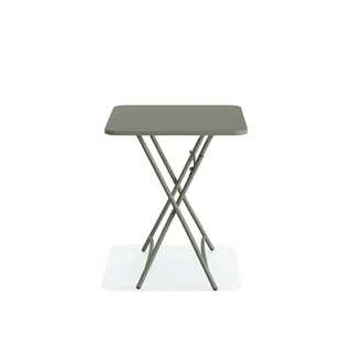 Table Bistrot Pliante Breeze en Métal Vert
