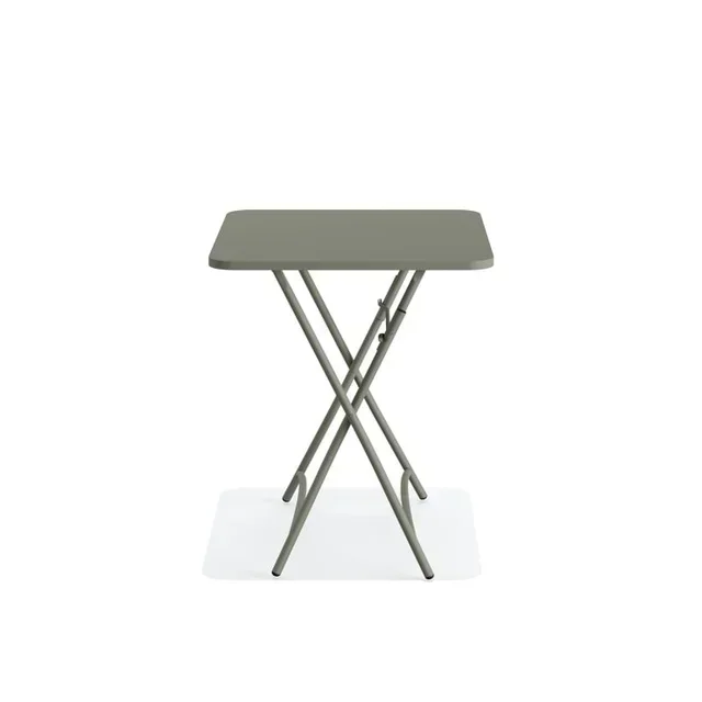 Breeze Bistro Folding Table in Metal - Green Color