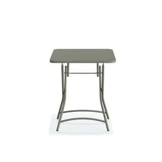 Table Bistrot Pliante Breeze en Métal Vert