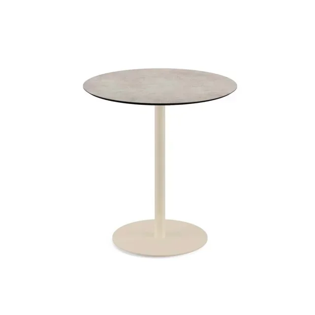 Bistro Table Urban Ø 70 cm with Sand Base and Moonstone Top