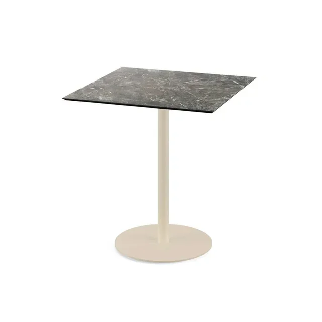 Bistro Table Urban 70x70 cm - Sand Base and Galaxy Marble Top