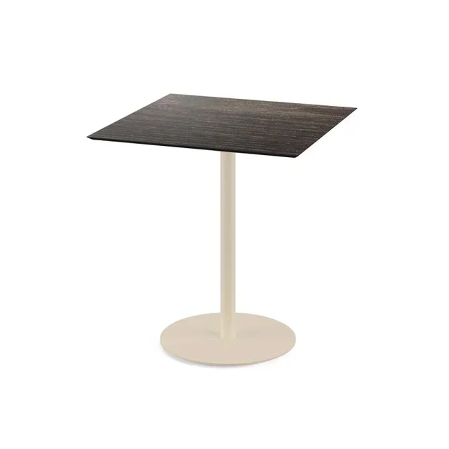 Bistro Table Urban 70x70 cm - Sand Base and Riverwashed Wood Top