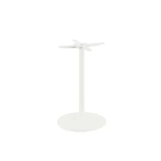 Tavolo da Bistrò Urban Ø 70 cm - Base Bianca e Piano Moonstone