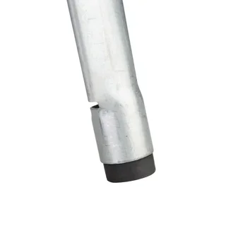 Square Steel Table Grey – Width 668 x Depth 668 mm