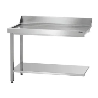 Loading Table for Professional Dishwasher - Width 1200 mm