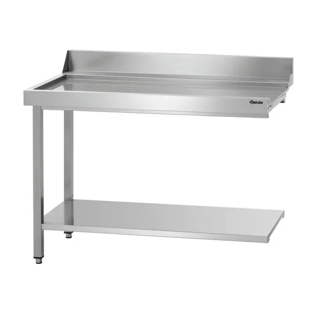 Loading Table for Professional Dishwasher - Width 1200 mm