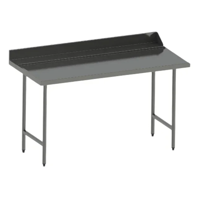 Tavolo di Carico con Ripiano Posteriore e Paraschizzi - Larghezza 1651 a 1850 mm