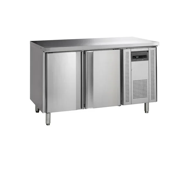 Stainless Steel Negative Temperature Refrigerated Table 2 Gastronorm 1/1 Doors