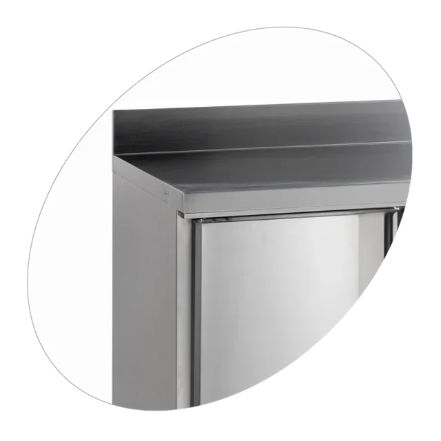 Stainless Steel Negative Temperature Refrigerated Table 2 Gastronorm 1/1 Doors