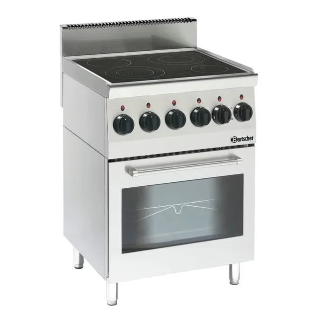 Piano Cottura in Vetroceramica 4 Fuochi - Serie 600