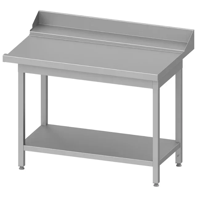 Mesa de Descarga Direita - L 800 x P 750 mm - Modelo Padrão