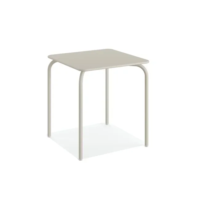 Olly Square Garden Table - Beige Color