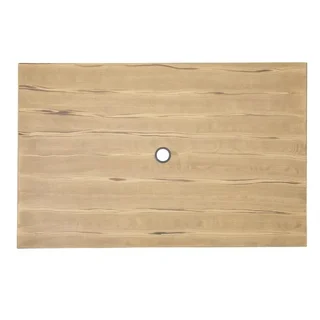 Light Wood Garden Table