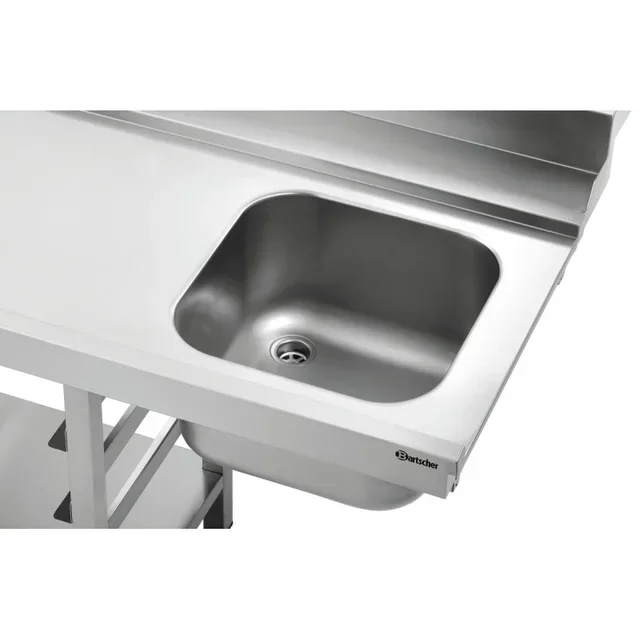 Mesa de Clasificación con 1 Cubeta Izquierda - Dimensiones 1200 x 715 mm