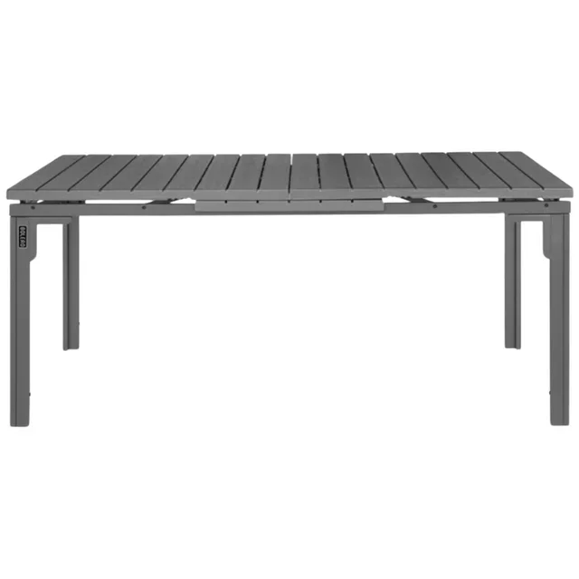 Valletta Grey Slat Extendable Table - 1800-2400 mm