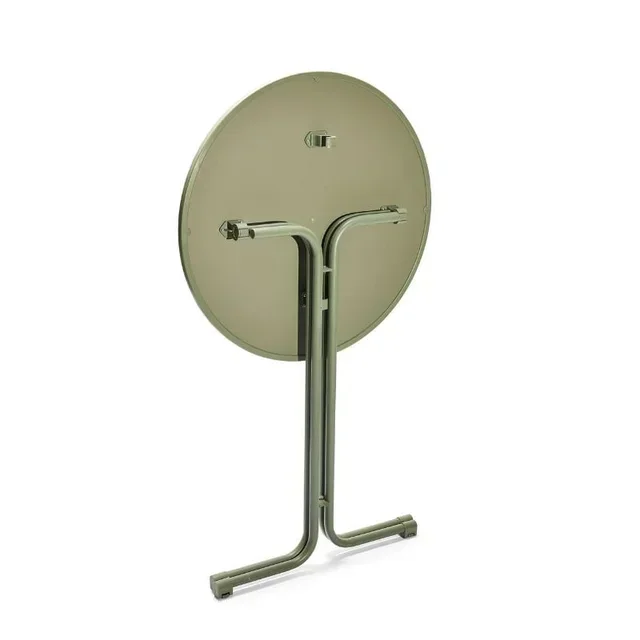 Tavolo Alto da Bar Rotondo Berlin Verde - Diametro 80 cm