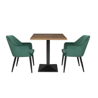 Mesa de Jantar Quadrada Completa - 70 cm