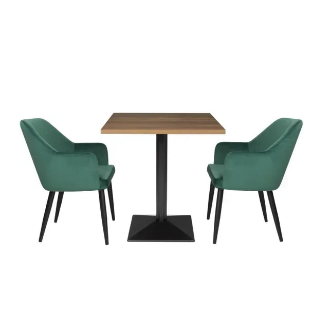 Mesa de Jantar Quadrada Completa - 70 cm