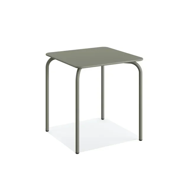 Olly Square Garden Table - Emerald Green