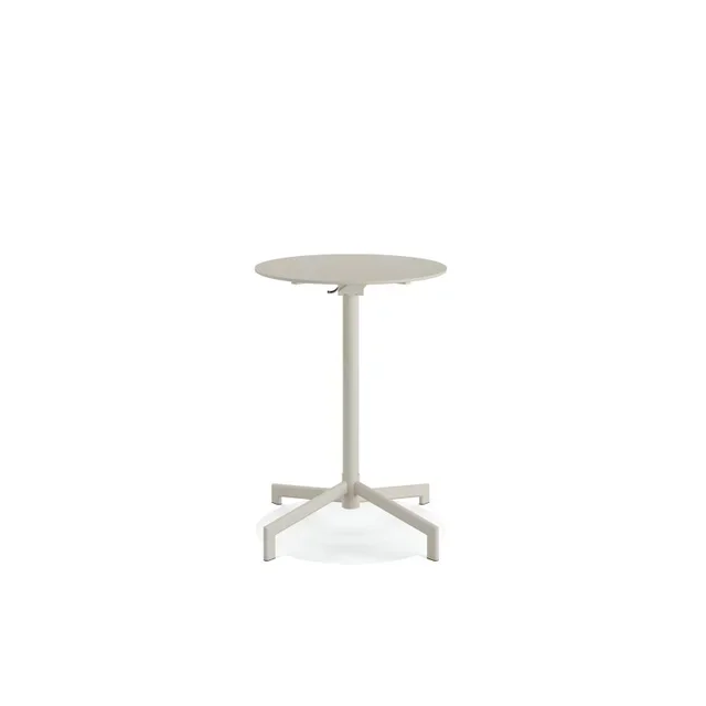 Versa Outdoor Table with 2 Height Positions - Beige Color