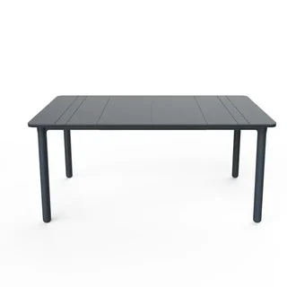 Noa Rectangular Table 160x90 cm - Dark Grey Top and Legs