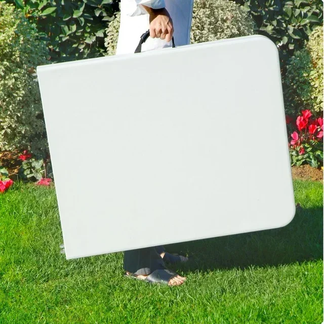 Mesa Dobrável Inteligente - 180 x 75,5 cm - Branco