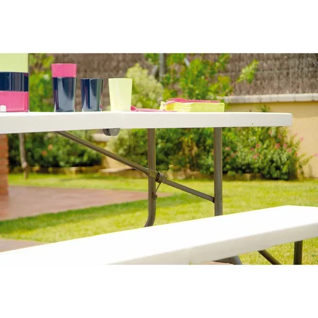 Mesa Dobrável Inteligente - 180 x 75,5 cm - Branco