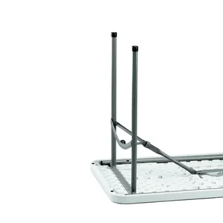 Mesa Plegable Strauss - 122 x 60 cm - Blanco