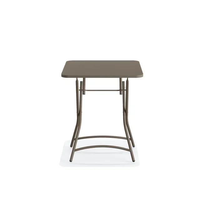 Breeze Folding Bistro Table Metal - Cappuccino
